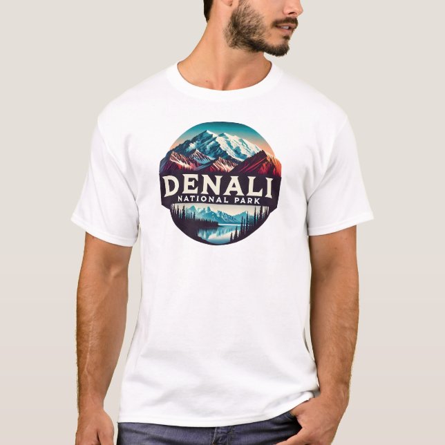 Denali nationalpark t shirt (Framsida)