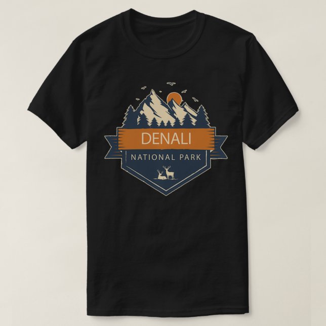 Denali nationalpark t shirt (Design framsida)