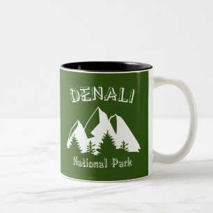 Denali nationalpark Två-Tonad mugg