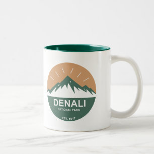 Denali nationalpark Två-Tonad mugg