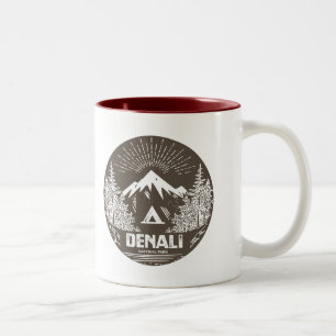 Denali nationalpark Två-Tonad mugg