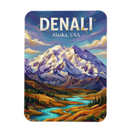 Denali nationalpark USA Magnet