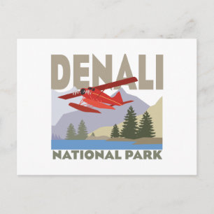 Denali nationalpark vykort