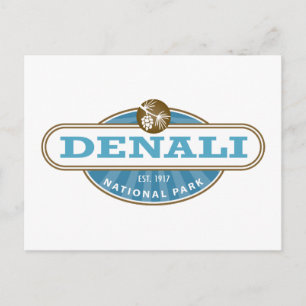 Denali nationalpark vykort