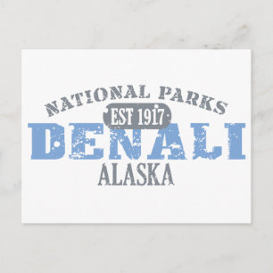 Denali nationalpark vykort
