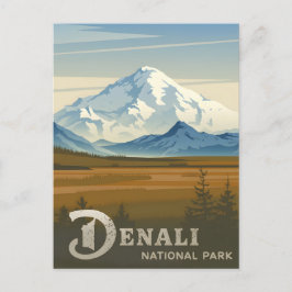 Denali nationalpark vykort