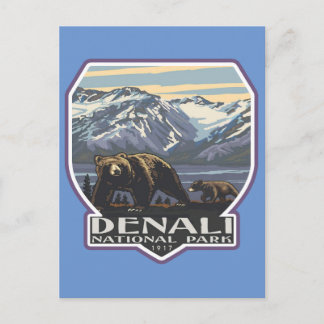 Denali nationalpark vykort