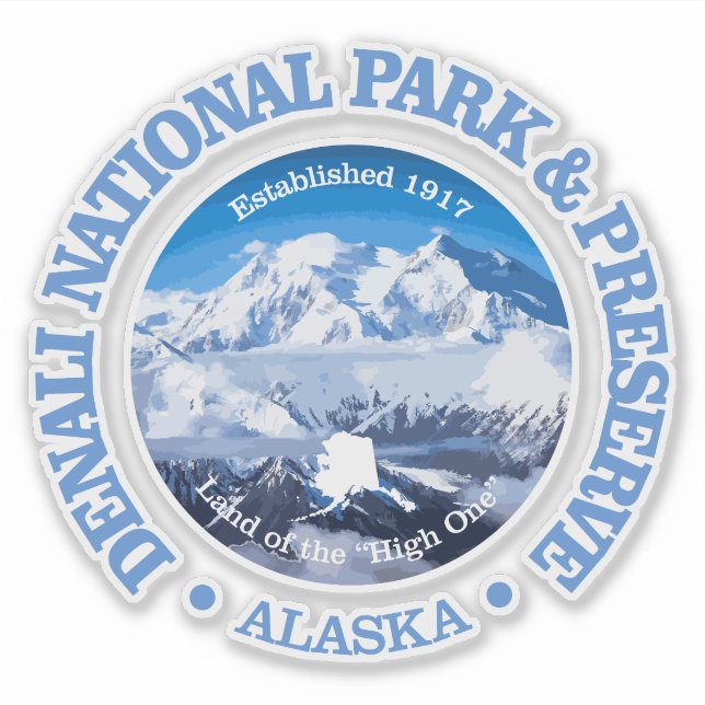 Denali NP2 Klistermärken (Framsida)