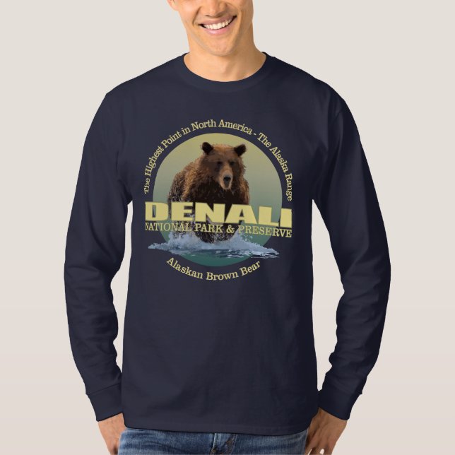 Denali NP (björn) WT Tee Shirt (Framsida)