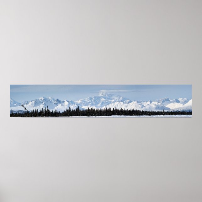 Denali Range Poster (Framsidan)