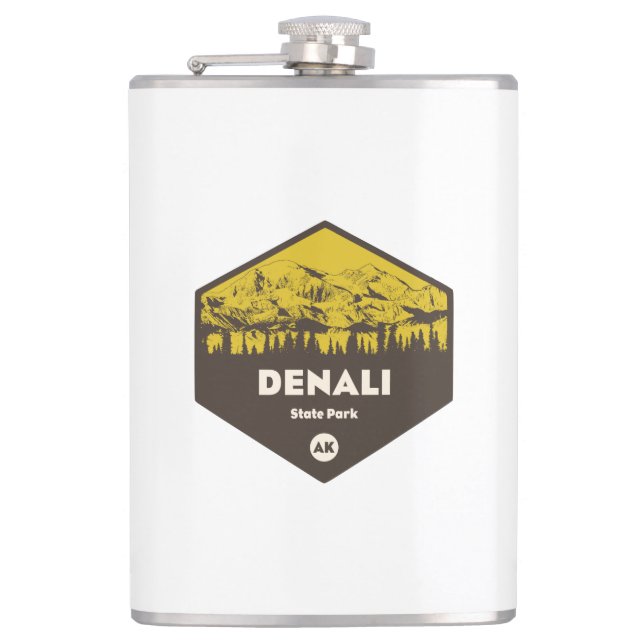 Denali State Park Alaska Fickplunta (Framsidan)