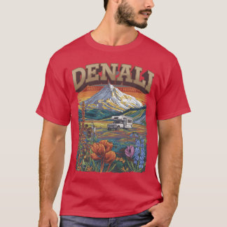 Denali Vibes Denali mountain Mt Denali Great Denal T Shirt