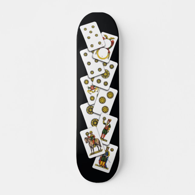 Denariskateboard II Mini Skateboard Bräda 18,5 Cm (Framsida)