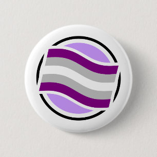 Denasexual Pop-Uppdefinitionsymbolen knäppas Knapp