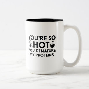 Denature My Proteins Två-Tonad Mugg