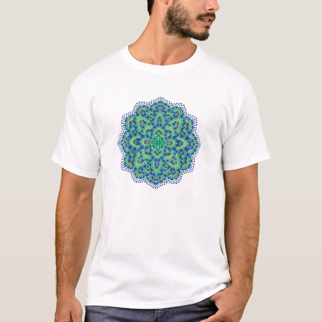 DenCoola smaragden T-shirt (Framsida)