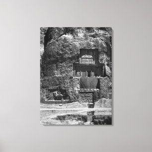 Dencut graven av Artaxerxes mig Canvastryck