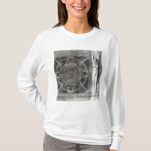Dendera Zodiac som inristas i 1802 Tröja
