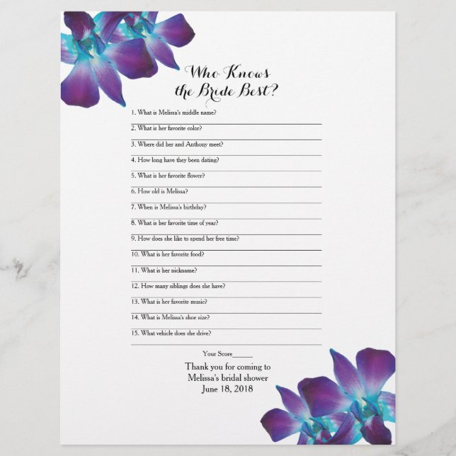 Dendrobium Orchid Bride Best Möhippa Game (Framsida)