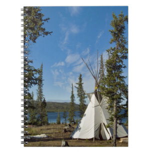 Dene-stammens samling, Northwest Territories, Anteckningsbok Med Spiral