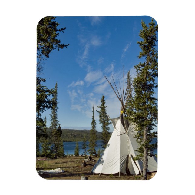 Dene-stammens samling, Northwest Territories, Magnet (Vertikal)