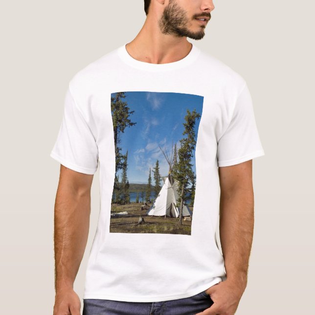 Dene-stammens samling, Northwest Territories, T Shirt (Framsida)
