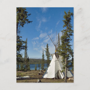 Dene Tribe-samling, Northwest Territories, Vykort