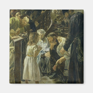 DenGammala Jesus i tempelet, 1879 Magnet