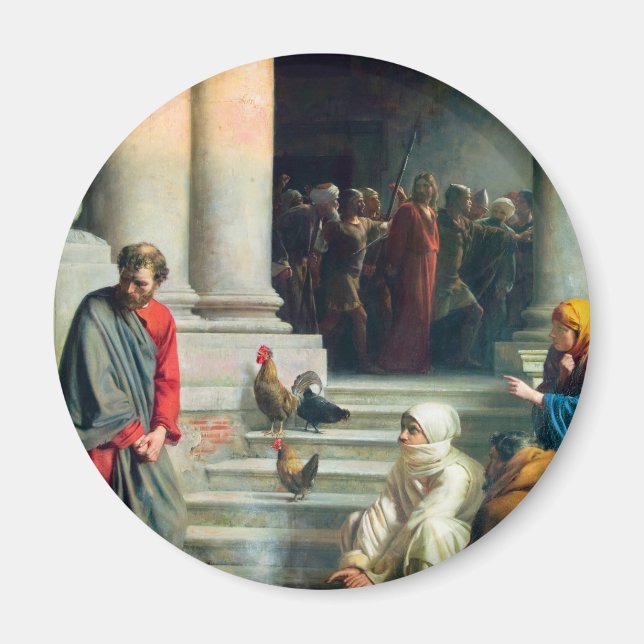 Denial of Peter av Carl Bloch Magnet (Framsidan)