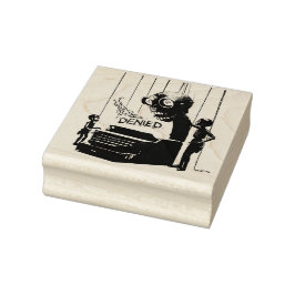 “Denied” - Signed, The Printer Stämpel