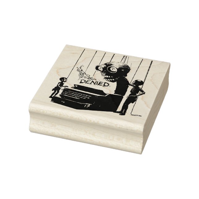 “Denied” - Signed, The Printer Stämpel (Stämpel)