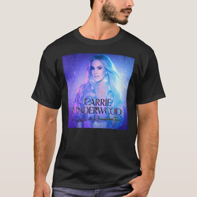 Denim &Amp; Rhinestones Carrie Tour 2022 Masmay Es T Shirt (Framsida)