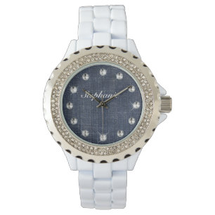 Denim and Diamonds Personlig Watch Armbandsur