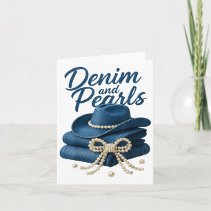 Denim and Pearls Outfit Women Western Cowgirl Rode Kort