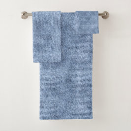 Denim Blue Denim Mönster