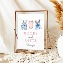 Denim Blue Jean Girl Bokar och Gifts Poster