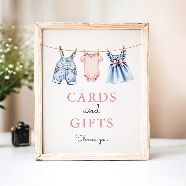 Denim Blue Jean Girl Cards and Gifts Poster (Skapare uppladdad)
