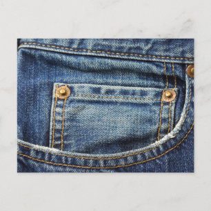 Denim - Blue Jean Pocket Vykort