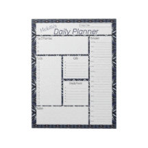 Denim Blue Personlig Daily Planner