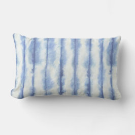Denim Blue Shibori Decorative Pillow Lumbarkudde