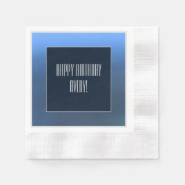 Denim Blues Pappersservett