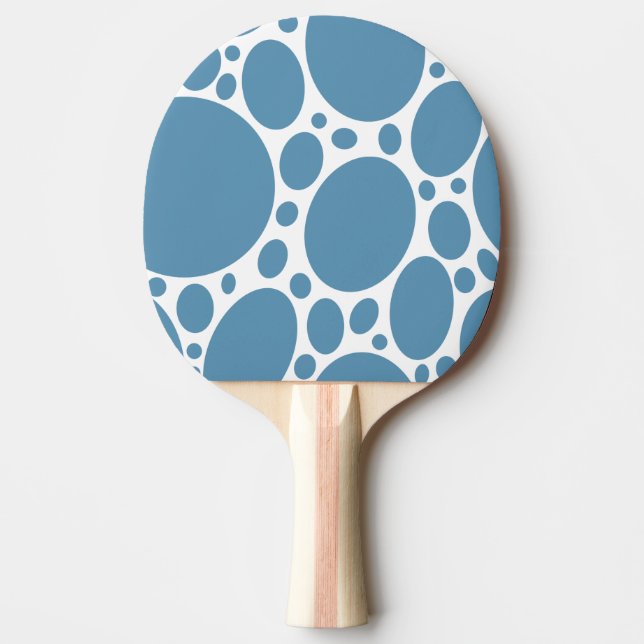 Denim Bule Bubbles Pingisracket (Framsidan)