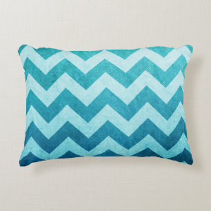 Denim Chevron av Shirley Taylor Prydnadskudde