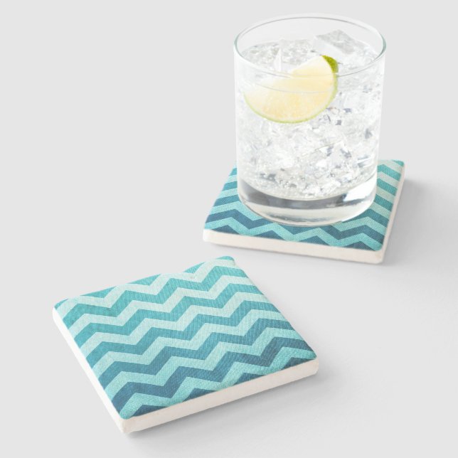 Denim Chevron av Shirley Taylor Underlägg Sten (Sidan)