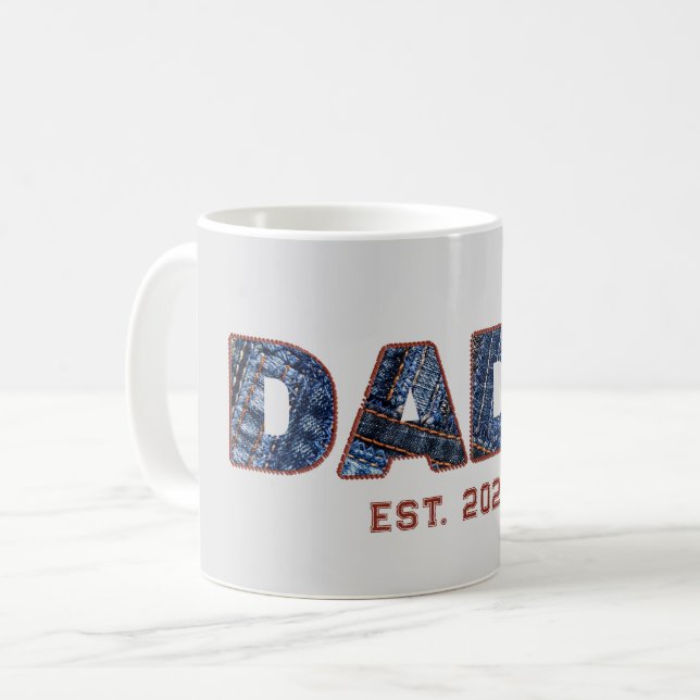 Denim DADA Ny Fadergåva Kaffemugg (Framsida vänster)