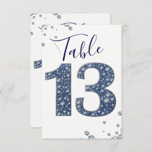 Denim & Diamonds Bling Gnistra Bordsnummer 13