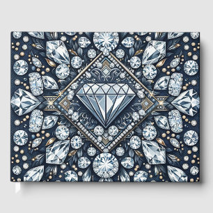Denim & Diamonds Glam Bling Gästböcker