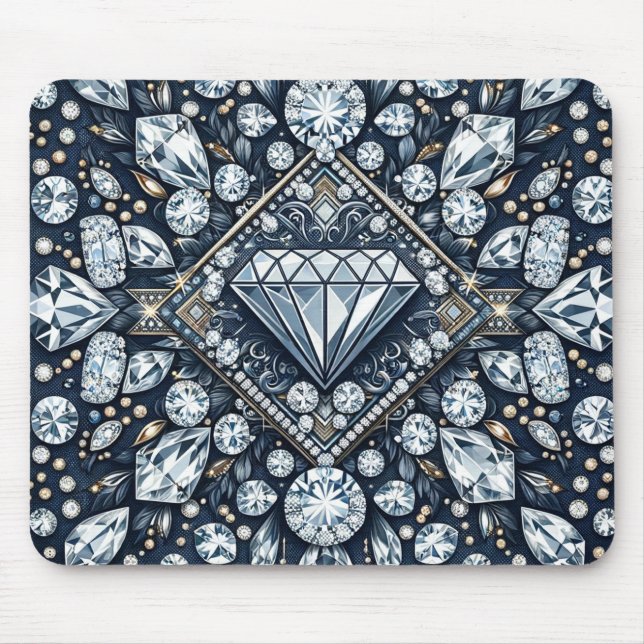 Denim & Diamonds Glam Bling Musmatta (Framsidan)