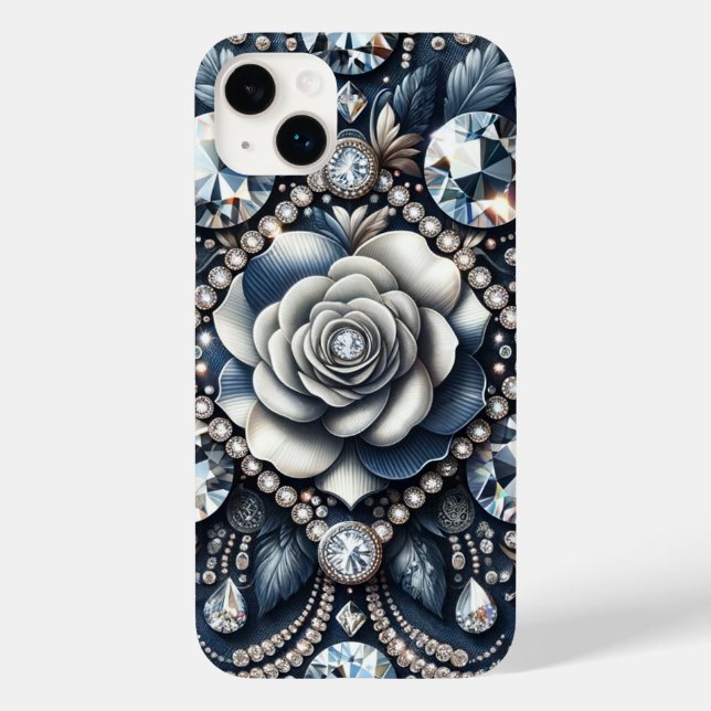 Denim & Diamonds Glam Bling Rosa Juveler (Baksida)