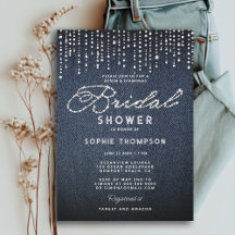 Denim Diamonds Glitter Elegant  Möhippa
